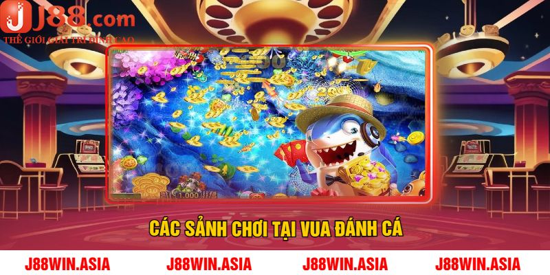 Các Sảnh Chơi Tại Vua Đánh Cá